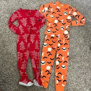 Christmas and Halloween PJ Bundle Gender Neutral 4T